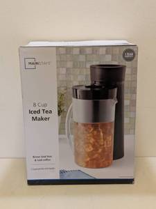 lot 10 image: NEW MAINSTAYS 8 CUP ICED TEA MAKER