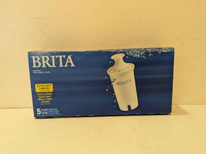 lot 20 image: BRITA STANDARD REPLACEMENT FILTERS 5PK.
