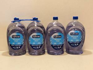 lot 26 image: (4) SOFTSOAP 80 FL OZ REFILL HANDSOAP