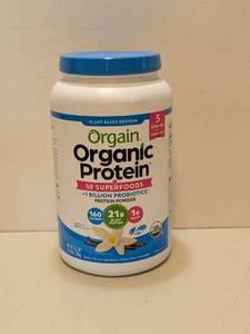 lot 29 image: NEW ORGAIN ORGANIC PROTEIN  50 SUPERFOODS