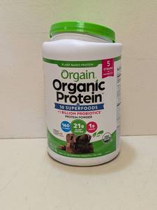 lot 31 image: NEW ORGAIN ORGANIC PROTEIN  50 SUPERFOODS (CHOCOLATE)