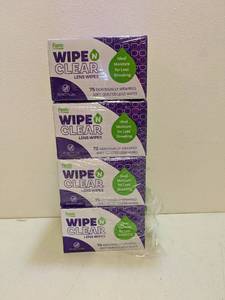 lot 74 image: FLENTS WIPE N CLEAR LENS WIPES