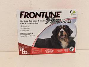 lot 112 image: FRONTLINE PLUS FOR DOGS