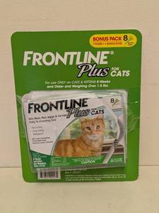 lot 116 image: NEW FRONTLINE PLUS FOR CATS