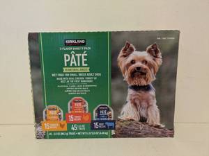 lot 103 image: KIRKLAND SIGNATURE 3-FLAVOR VARIETY PACK PATE
