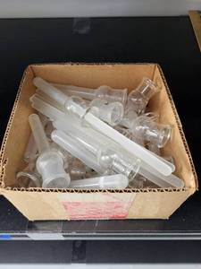 lot 11L image: Box of Glass Laboratory Tissue Grinders