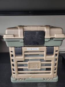 lot 31L image: Plano Storage Organizer with Assorted ESD Materials and Hardware