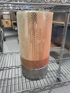 lot 57L image: Liquid Nitrogen Dewar Vacuum Glass Pope Scientific 4300ml Stainless Steel Laboratory Vessel