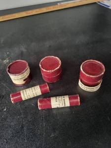 lot 80L image: Collection of Vintage NBS Bureau of Standards Metal Standard Samples