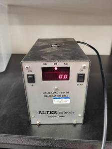 lot 94L image: Altek Model 9819 Axial Load Tester Calibration Cell