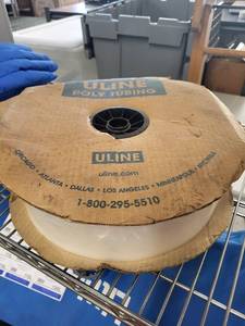 lot 103L image: Uline Poly Tubing Roll Packaging Material