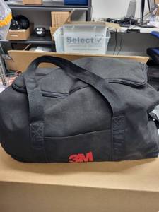 lot 129L image: 3M Breathe Easy Airstream Respirator Kit with Accessories and Bag