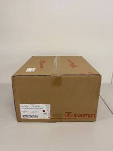 lot 166L image: Sarstedt 1000 Screw Cap Tubes Flat Base 16.5x79mm 10ml PP Sterile New