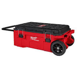 lot 21 image: Milwaukee PACKOUT 38 in. Rolling Modular Tool Chest   Customer Returns See Pictures