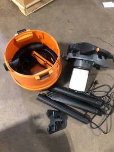 lot 6 image: RIDGID 16 Gal. 6.5 Peak HP NXT Shop Vacuum Wet Dry Vac with Detachable Blower, Filter, Locking Hose and Accessories HD1600  Customer Returns See Pictures