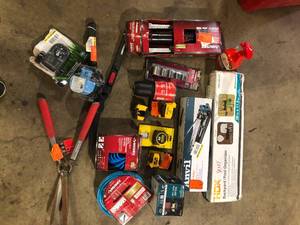 lot 11 image: Lot of Assorted Tools and Hardware Various Models and Conditions  Customer Returns See Pictures