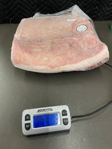 Frozen Pork Belly Slab 7 lbs 10.3 oz