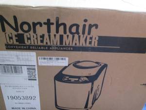 lot 20 image: Northair Ice Cream maker new in box...