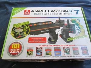 lot 27 image: Atari Flashback7 classic game conso...