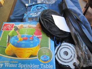 lot 34 image: Step2 Wacky Water Sprinkler, Frisbe...