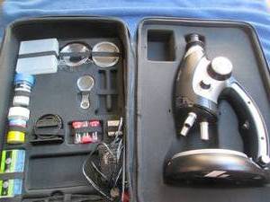 lot 44 image: Edu-Science microscope with softsid...