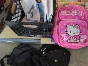 lot 54 image: Purse, totes and other travel type ...