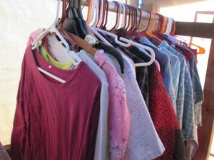 lot 66 image: Variety of mostly adult size clothi...