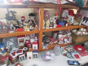 lot 76 image: Huge Christmas supply lot Including...