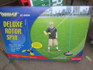 lot 83 image: Outdoor play Deluxe rotor spin new ...