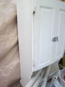 lot 87 image: Bathroom wall cabinet with dragonfl...