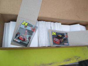 lot 110 image: Nice selection of Nascar stickers...