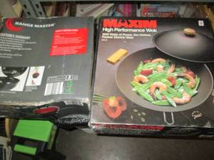 lot 130 image: Maxim high performance Wok, Range m...