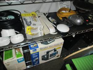 lot 131 image: Large lot of electrical and electro...