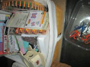 lot 140 image: Massive lot of scrapbook and art su...