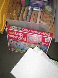 lot 142 image: Large supply of scrapbook supplies ...