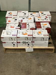 lot 6 image: Massive Pallet of Pfister Brand Name Faucets, Shower Fixtures, Towel Bars & Bath Hardware  For Parts Only (Great for eBay Sellers)