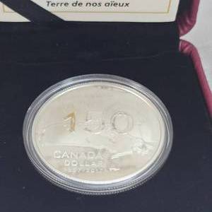 lot 29 image: 2017 Speacial Edition Proof Our Home and Native Land Silver Dollar