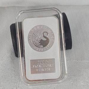lot 35 image: The Perth 1 oz-.999 Silver Bar