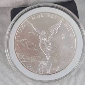 lot 48 image: 2022 Ley 1oz-.999 Silver Round