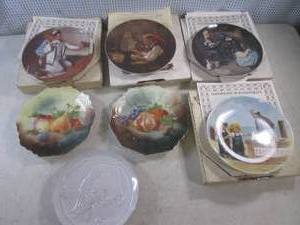 lot 103 image: (A-2) Assorted Collector Plates...