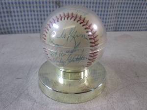 lot 109 image: (CNTR) Multiple Signature Baseball ...
