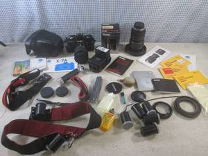 lot 112 image: (EW3) Minolta X-7A Camera Assorted ...