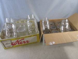 lot 141 image: (G-1) 2 Boxes of Assorted Canning J...