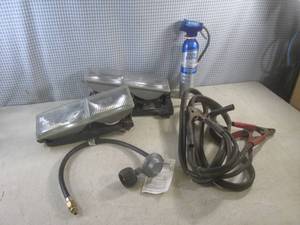 lot 152 image: (A-2) Jumper Cables, Auto Headlight...