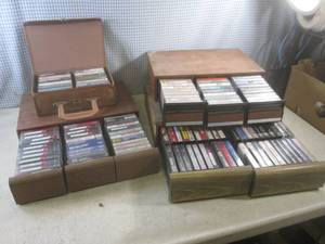 lot 169 image: (G-1) 4 Full Cassette Tape Cases Fu...