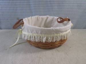 lot 170 image: (CSB) Vintage Longaberger Hand Wove...