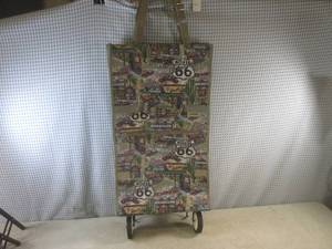 lot 183 image: (BS) Jade Route 66 Tapestry Tote Ba...