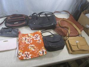 lot 185 image: (A-3) Assorted Purses Etc...