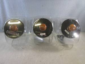 lot 187 image: (EW5) 3 Glass Canister with Lids...