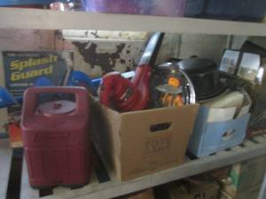 lot 207 image: (BR1) Lot of Misc - Coleman Lantern...